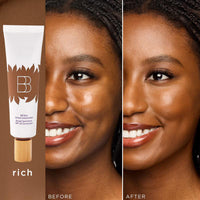 blur tinted moisturizer with blush free SPF 30 - instantly brightens, hydrates & smooths your skin