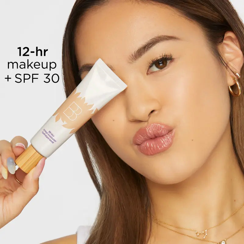 blur tinted moisturizer with blush free SPF 30 - instantly brightens, hydrates & smooths your skin