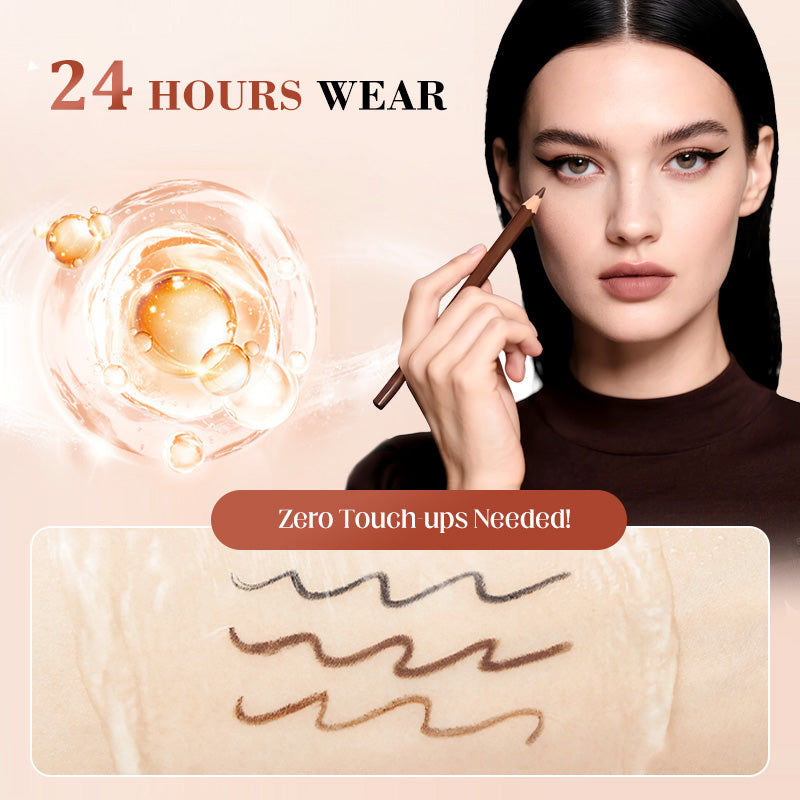 LAST DAY: BUY 1 GET 1 FREE✨24HR Waterproof Eyeliner Duo Sharpenable Eye Pencil💜