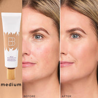 blur tinted moisturizer with blush free SPF 30 - instantly brightens, hydrates & smooths your skin