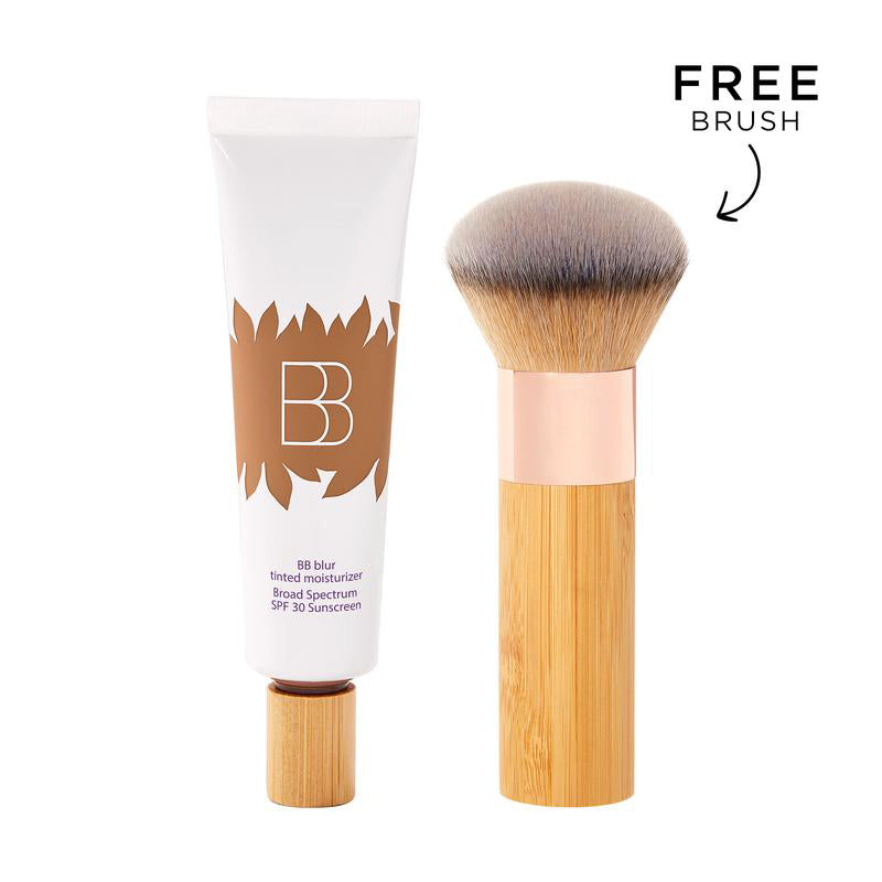 blur tinted moisturizer with blush free SPF 30 - instantly brightens, hydrates & smooths your skin