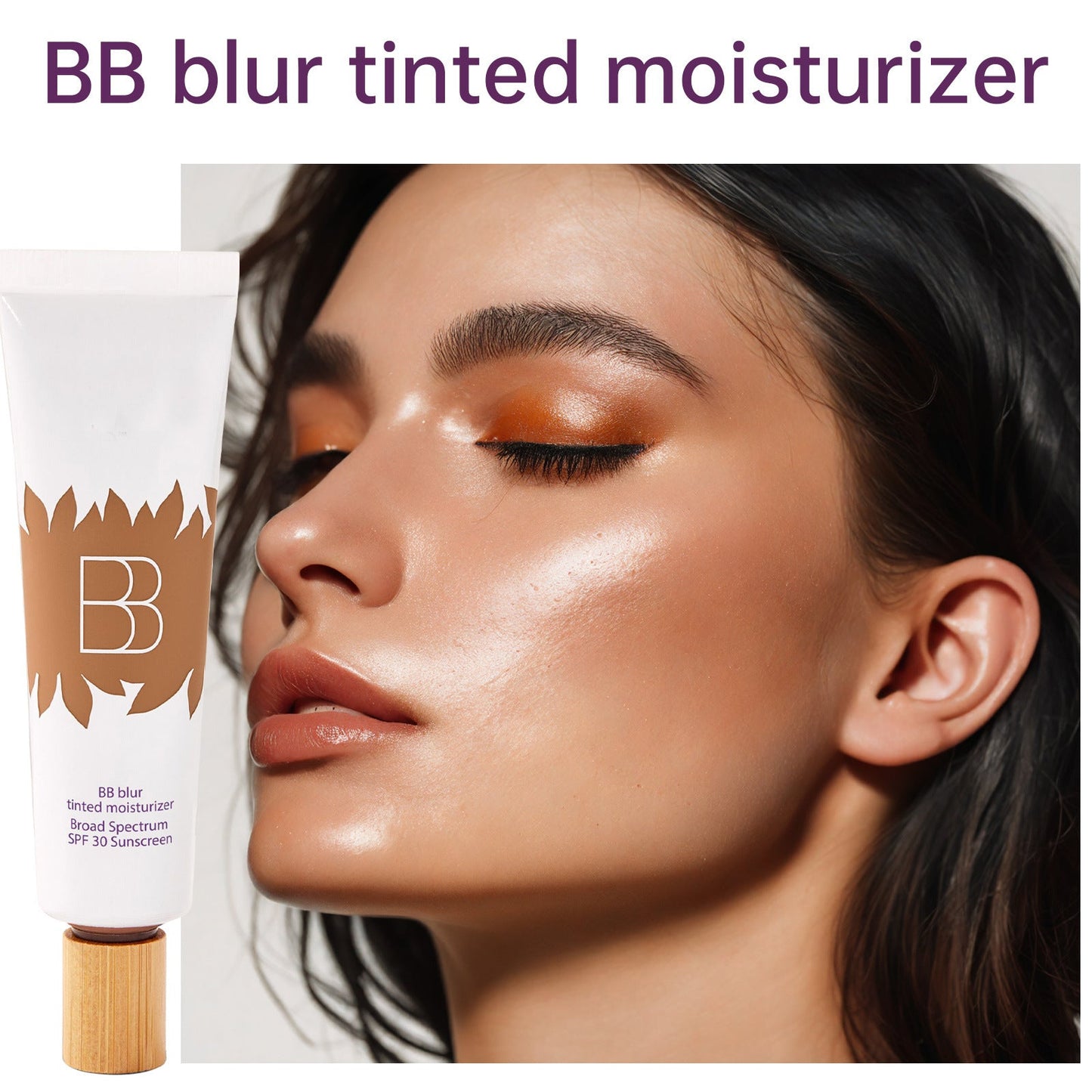 blur tinted moisturizer with blush free SPF 30 - instantly brightens, hydrates & smooths your skin