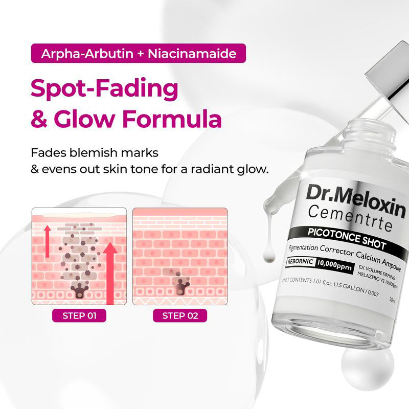 💥Shrinks Pores & Fades Blemish Marks in 2 Weeks | Cyano Pink Spicule Serum+Picotonic Shot Ampoule
