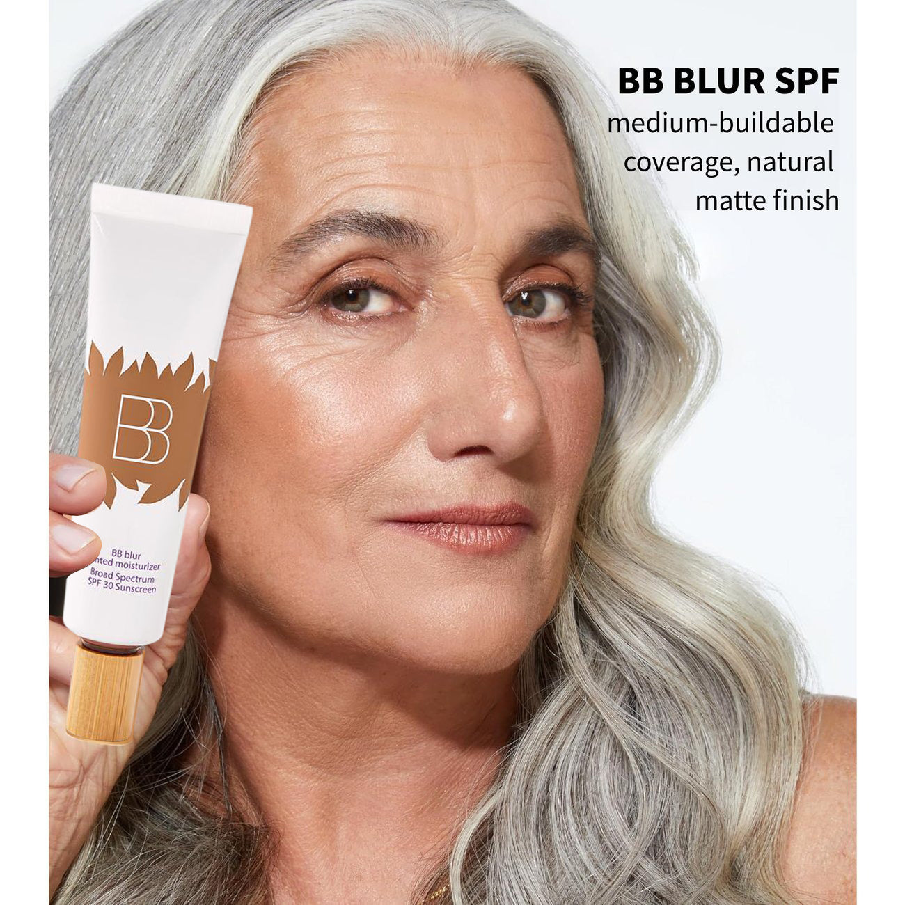 blur tinted moisturizer with blush free SPF 30 - instantly brightens, hydrates & smooths your skin