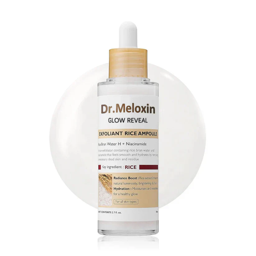 [Dr.Meloxin Official] 🏆 Peel Shot Glow Rice Ampoule Duo