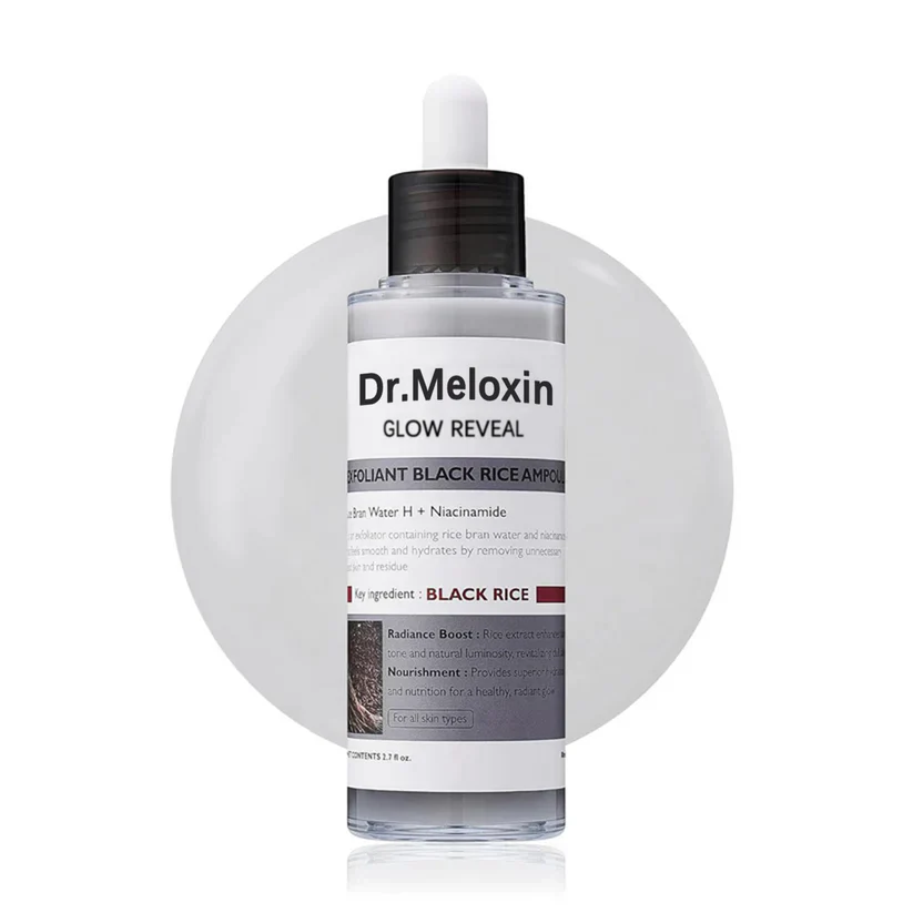 [Dr.Meloxin Official] 🏆 Peel Shot Glow Rice Ampoule Duo