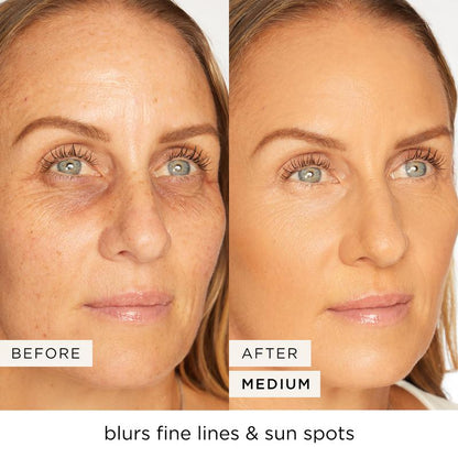 blur tinted moisturizer with blush free SPF 30 - instantly brightens, hydrates & smooths your skin